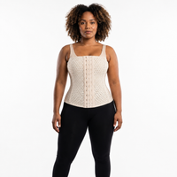 Lace Hollow Postpartum Tummy Control Waist Trainer