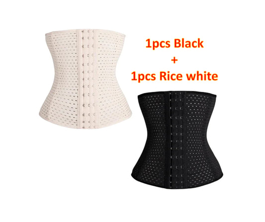 Lace Hollow Postpartum Tummy Control Waist Trainer
